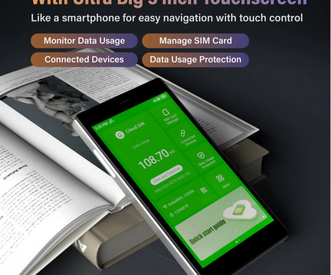 Портативний 4G роутер GlocalMe G4 Pro